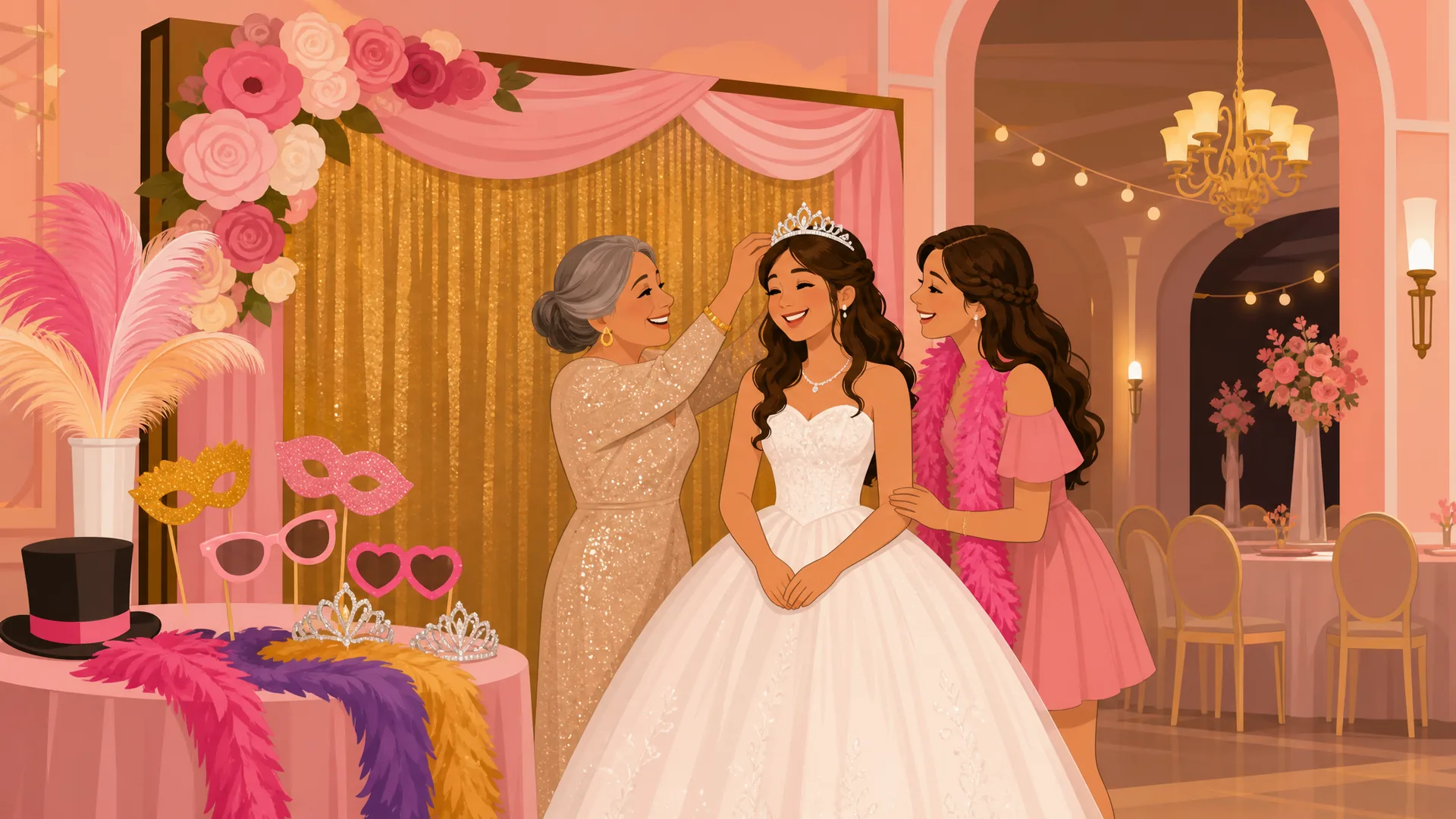 Quinceañera Photo Booth Rental: Sweet 15 Ideas &amp; Setup Guide