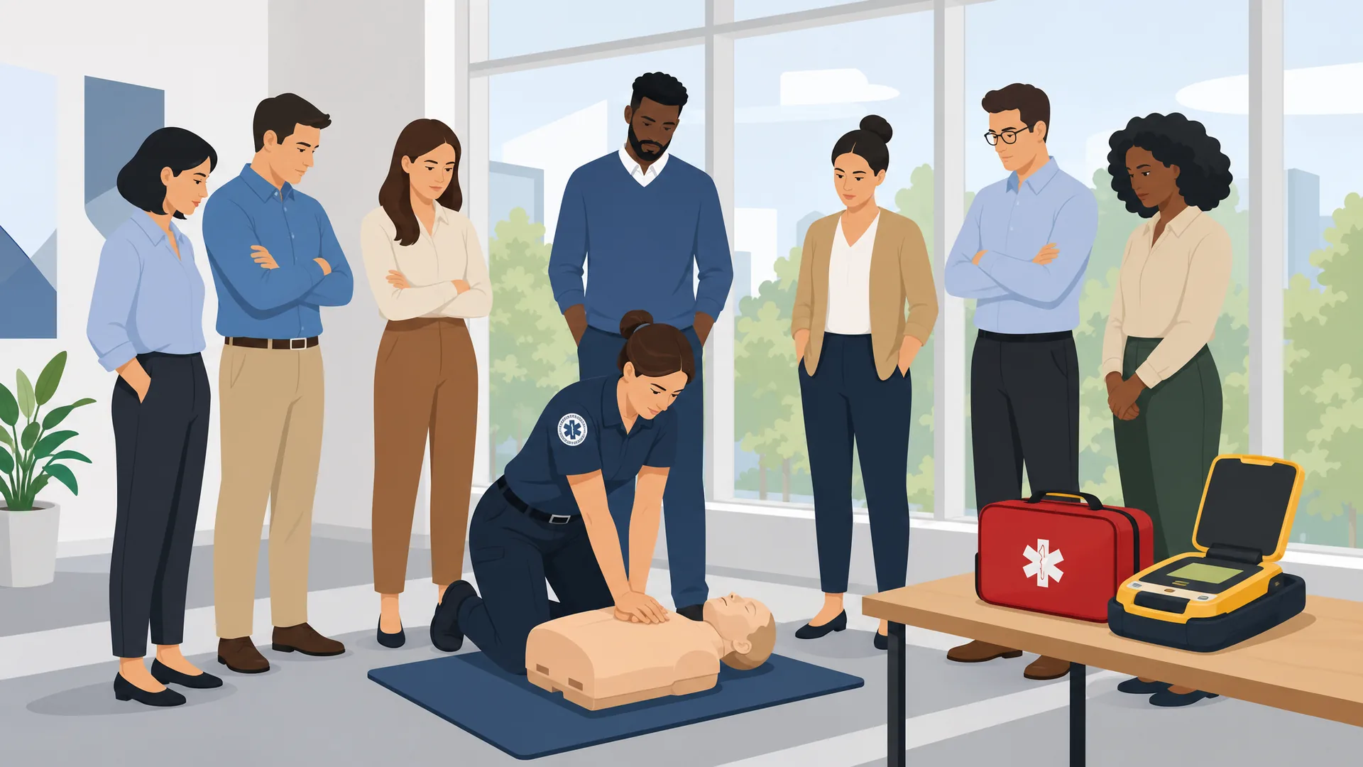 Onsite First Aid & CPR Training for Vancouver Companies