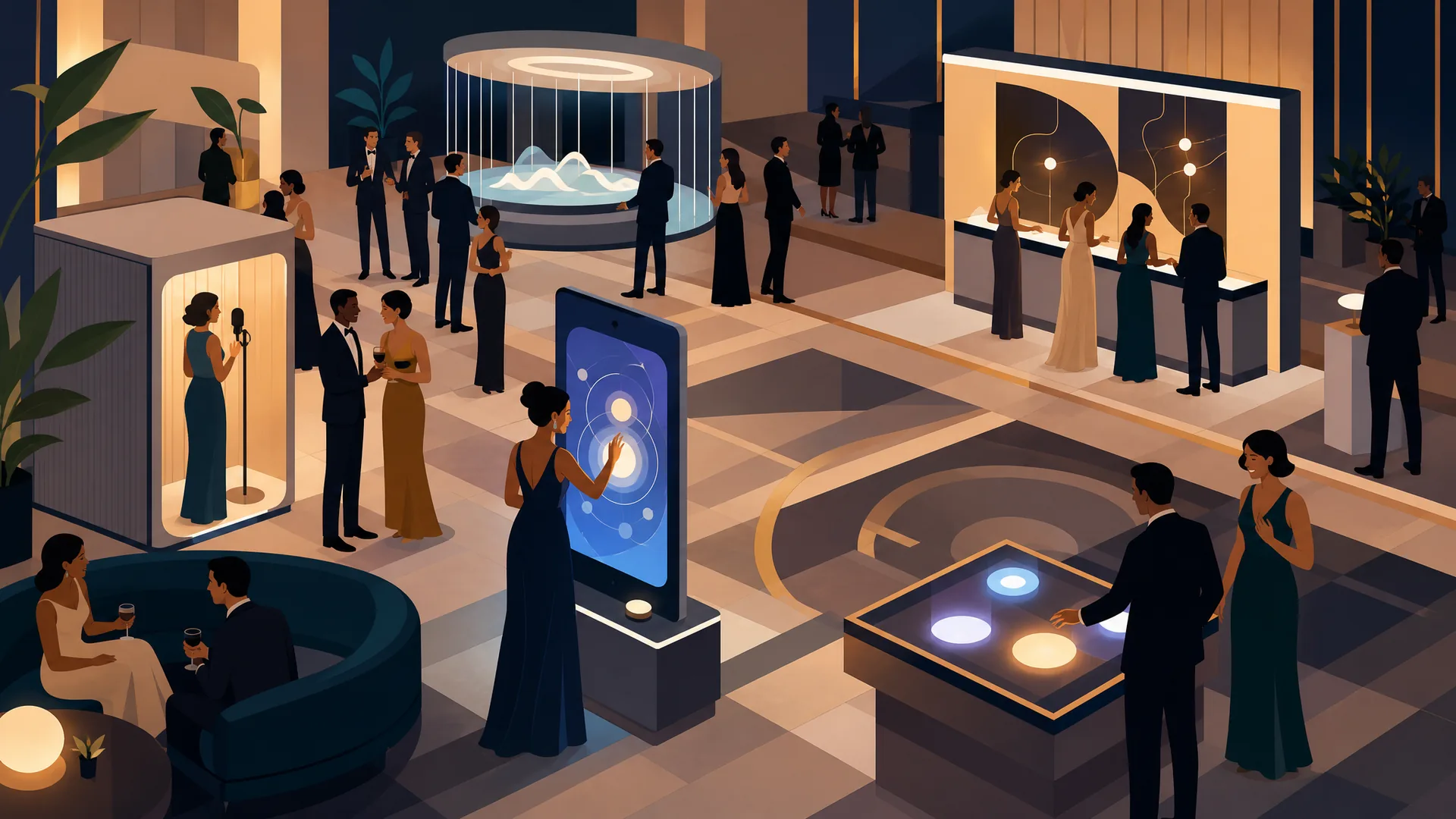 Corporate Gala Entertainment: Interactive Ideas