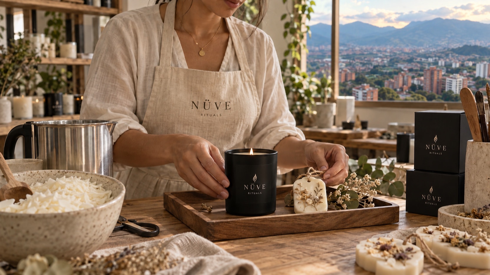 Velas Artesanales en Medellín: Rituales Hechos a Mano
