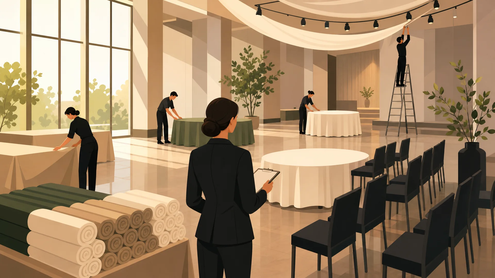 Event Setup and Staffing Services