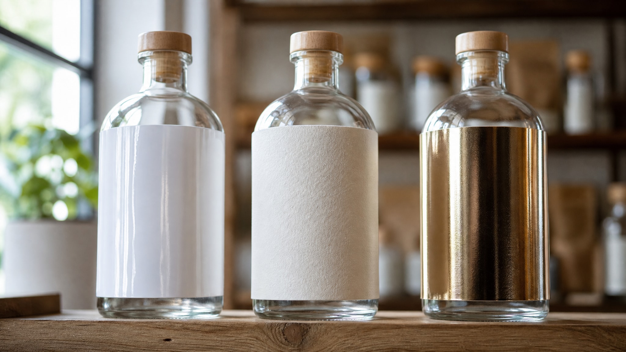 How to Choose a Label Finish for Shelf Standout